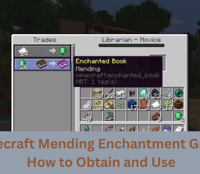 Minecraft Mending Enchantment Guide