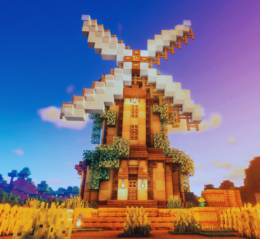 Minecraft Windmill Designs and Ideas