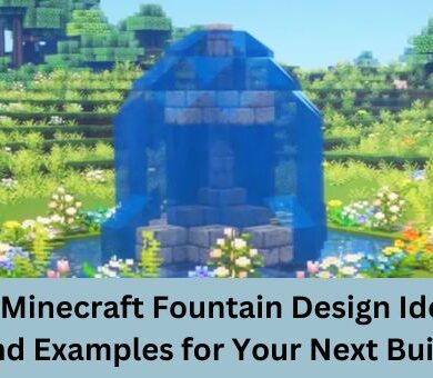 Minecraft Fountain Design