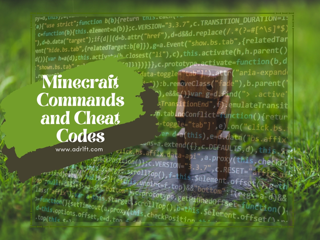 Minecraft Commands and Cheat Codes
